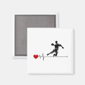 Handball Coach Handballer Funny Gezegde Magneet (Voorkant / Achterkant)