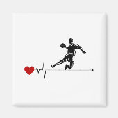 Handball Coach Handballer Funny Gezegde Magneet (Voorkant)