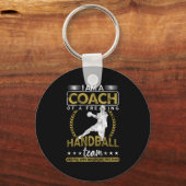 Handball Coach Throting Team Sportgoal Gift Sleutelhanger (Voorkant)