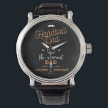 Handball dad horloge<br><div class="desc">Een origineel cadeau voor alle ventilatoradvertenties of handballspelers. Voor alle sportmannen die van handbal houden.</div>