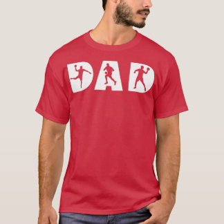 Handball Dad I Athlete Proud of kids T-shirt