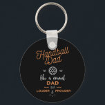 Handball dad sleutelhanger<br><div class="desc">Een origineel cadeau voor alle ventilatoradvertenties of handballspelers. Voor alle sportmannen die van handbal houden.</div>