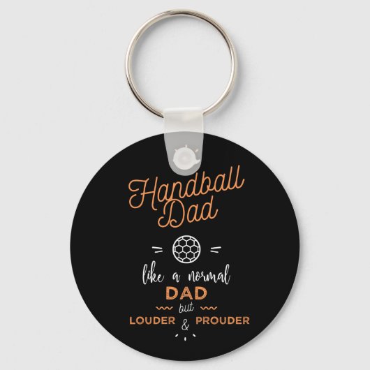Handball dad sleutelhanger (Voorkant)