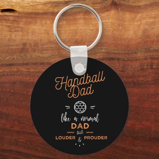 Handball dad sleutelhanger (Voorkant)