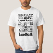 Handball Gift T-shirt (Voorkant)