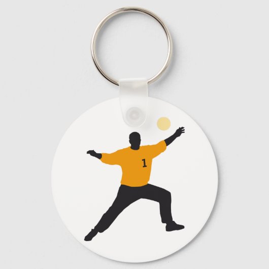 handball goal keeper sleutelhanger (Voorkant)