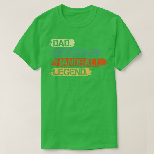 Handball Goalkeeper Dad Gift 1 T-shirt (Design voorkant)