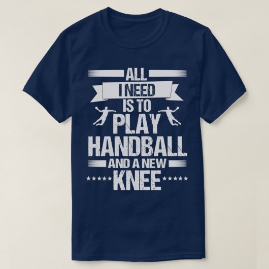 Handball Handball Handball Handball Handball Handb T-shirt (Design voorkant)