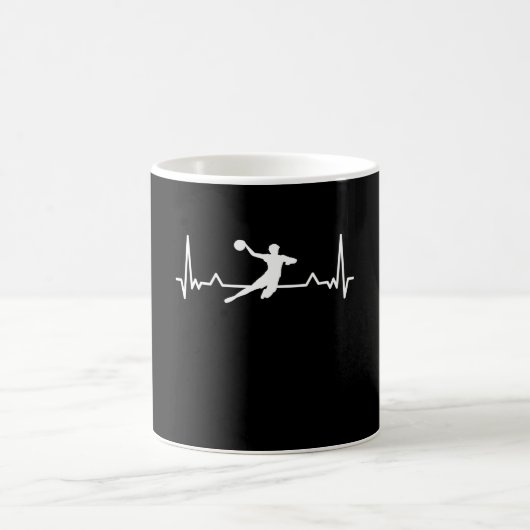 Handball Heartbeat Gift Koffiemok (Center)