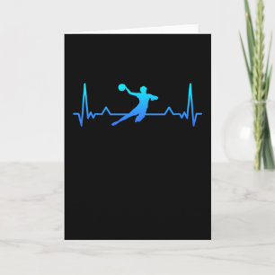 Handball Heartbeat Gifts Kaart