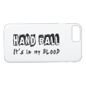 Handball Het zit in mijn bloed Case-Mate iPhone Case (Achterkant (Horizontaal))