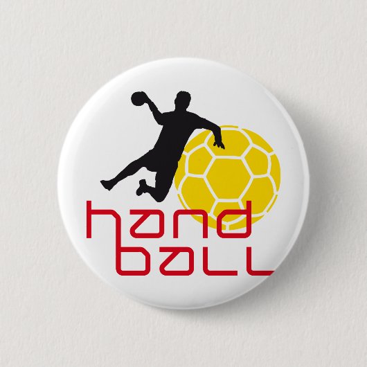 Handball I 3c Ronde Button 5,7 Cm (Voorkant)