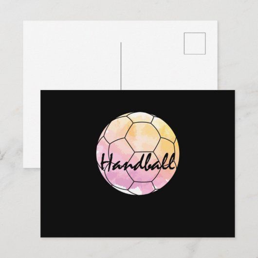 Handball ist alles briefkaart (Voorkant / Achterkant)
