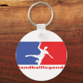 Handball Legende pictogram Sleutelhanger (Voorkant)