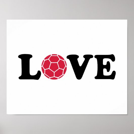 Handball Love Poster (Voorkant)