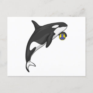 Handball Orca Handball Briefkaart