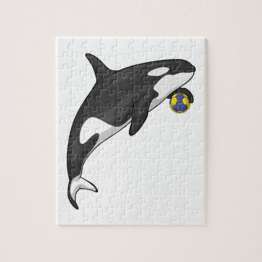 Handball Orca Handball Legpuzzel (Verticaal)