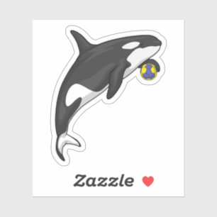 Handball Orca Handball Sticker