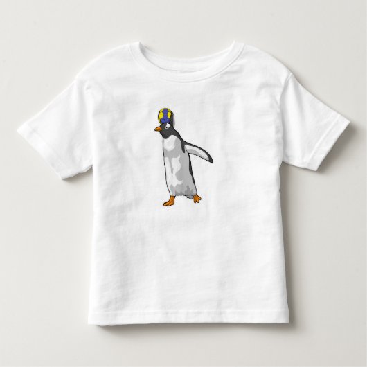 Handball Penguin Handball Kinder Shirts (Voorkant)