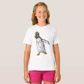 Handball Penguin Handball T-shirt (Voorkant volledig)