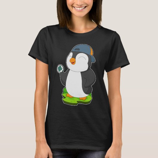 Handball Penguin Handball T-shirt (Voorkant)