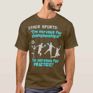 Handball Player Funny Sport Team Gift Idea Practic T-shirt