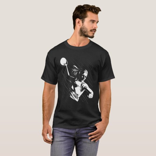 Handball Player Handball Ball Outfit Handball Live T-shirt (Voorkant volledig)