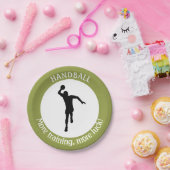 HANDBALL PLAYER PAPIEREN BORDJE (Feest)