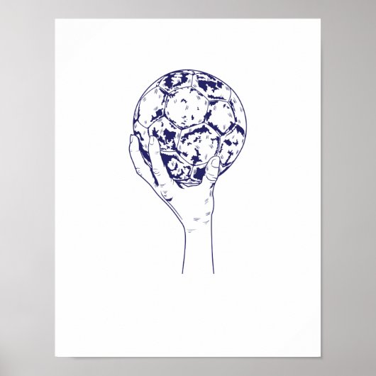 Handball Pokal Poster (Voorkant)