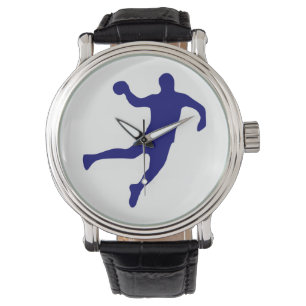 Handball Silhouette Horloge