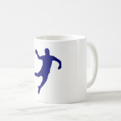 Handball Silhouette Koffiemok (Voorkant rechts)