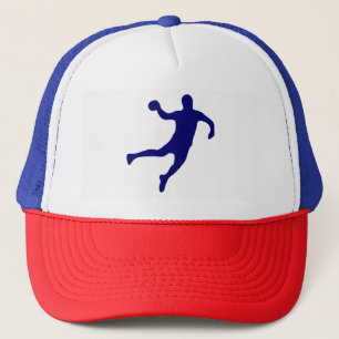 Handball Silhouette Trucker Pet