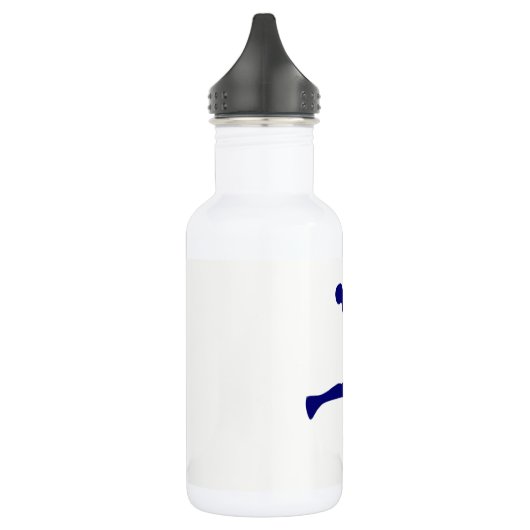 Handball Silhouette Waterfles (Links)