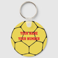 Handball Sleutelhanger Sport ID Label Aangepaste J
