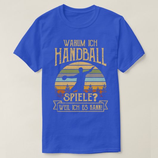 Handball Spieler Handball Team Spruch Geschenk 2 T-shirt (Design voorkant)