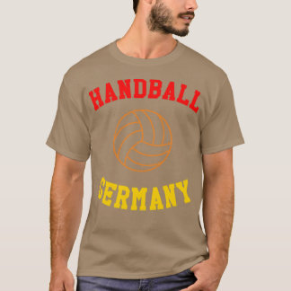 Handball Sport Hobby Leisure Gift Duitsland T-shirt