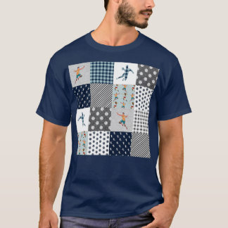 Handball Sport Pset Pattern T-shirt