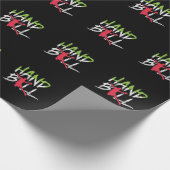 Handball Sprungwurf Cadeaupapier (Hoek)