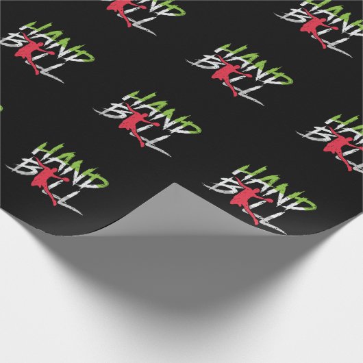 Handball Sprungwurf Cadeaupapier (Hoek)