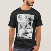 Handball time Playmaker Collage T-shirt (Voorkant)