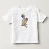 Handball voor zegelhandbal kinder shirts (Voorkant)