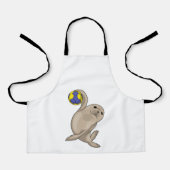 Handball voor zegelhandbal schort (Voorkant)