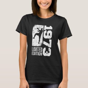 Handballers Handbal spel 1973 Verjaardag Handbal T-shirt