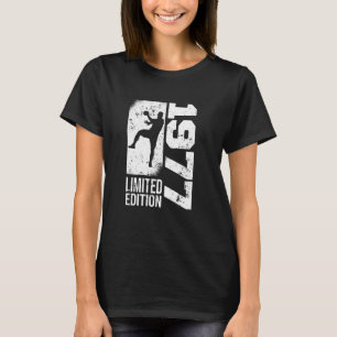 Handballers Handbal spel 1977 Verjaardag Handbal T-shirt
