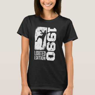 Handballers Handbal spel 1990 Verjaardag Handbal T-shirt