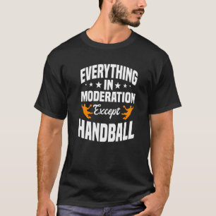 Handballers van het sportteam Goalkeeper Fieldba T-shirt