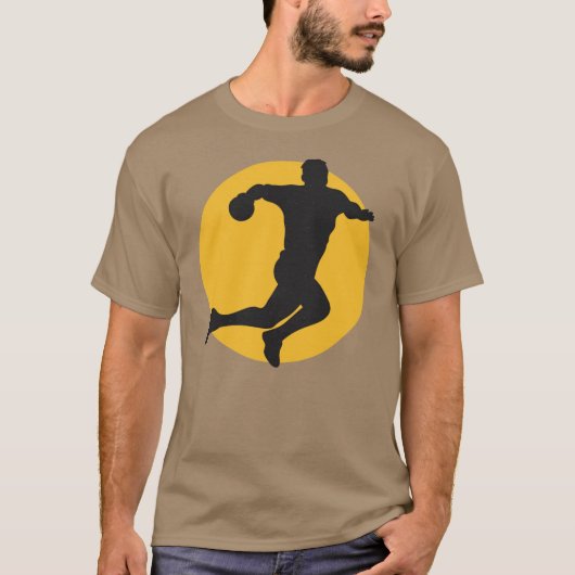 Handballiefhebbers, handbal t-shirt (Voorkant)