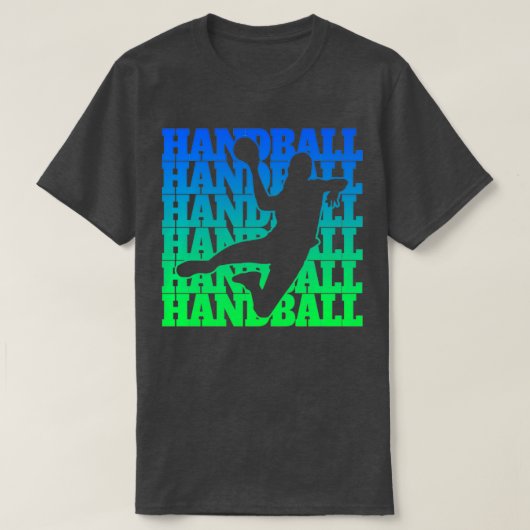 Handbalontwerp 1 t-shirt (Design voorkant)