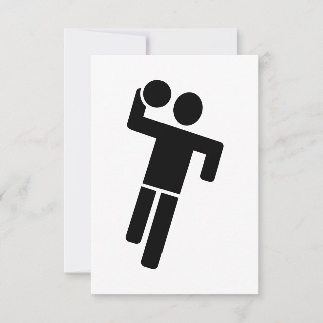 Handbalspeler (Voorkant)