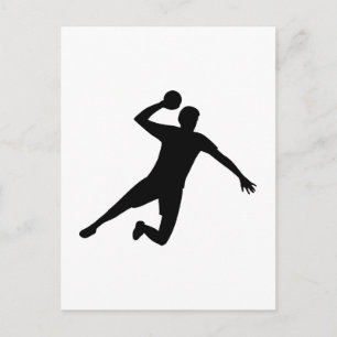 Handbalspeler Briefkaart